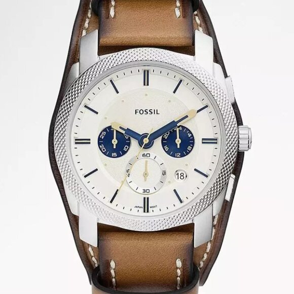 Fossil Men's Machine Leather Watch - Picture 3 of 3